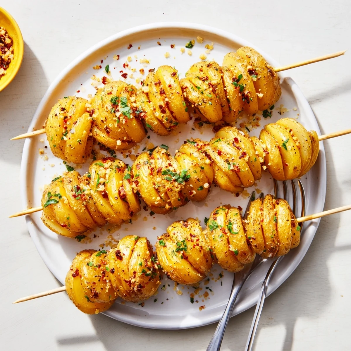 Air-Fryer Tornado Potatoes
