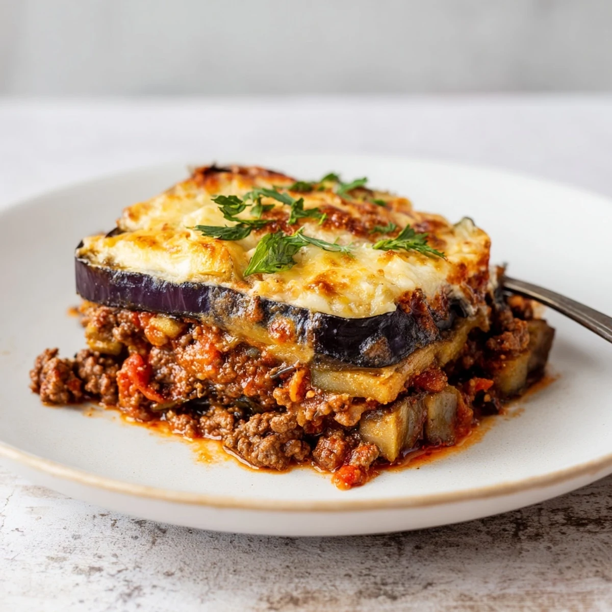 Moussaka Beef Eggplant Layers #100