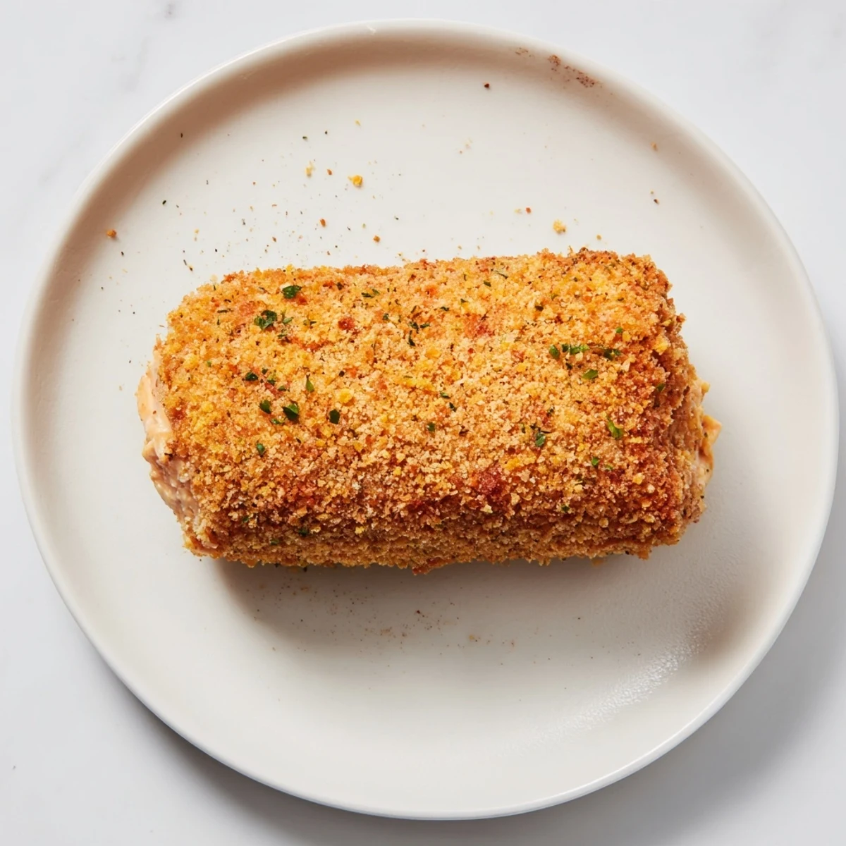 Crispy-edged Air Fryer Spicy Ranch Chicken Croquettes, boasting a perfect blend of spicy flavors and textures.