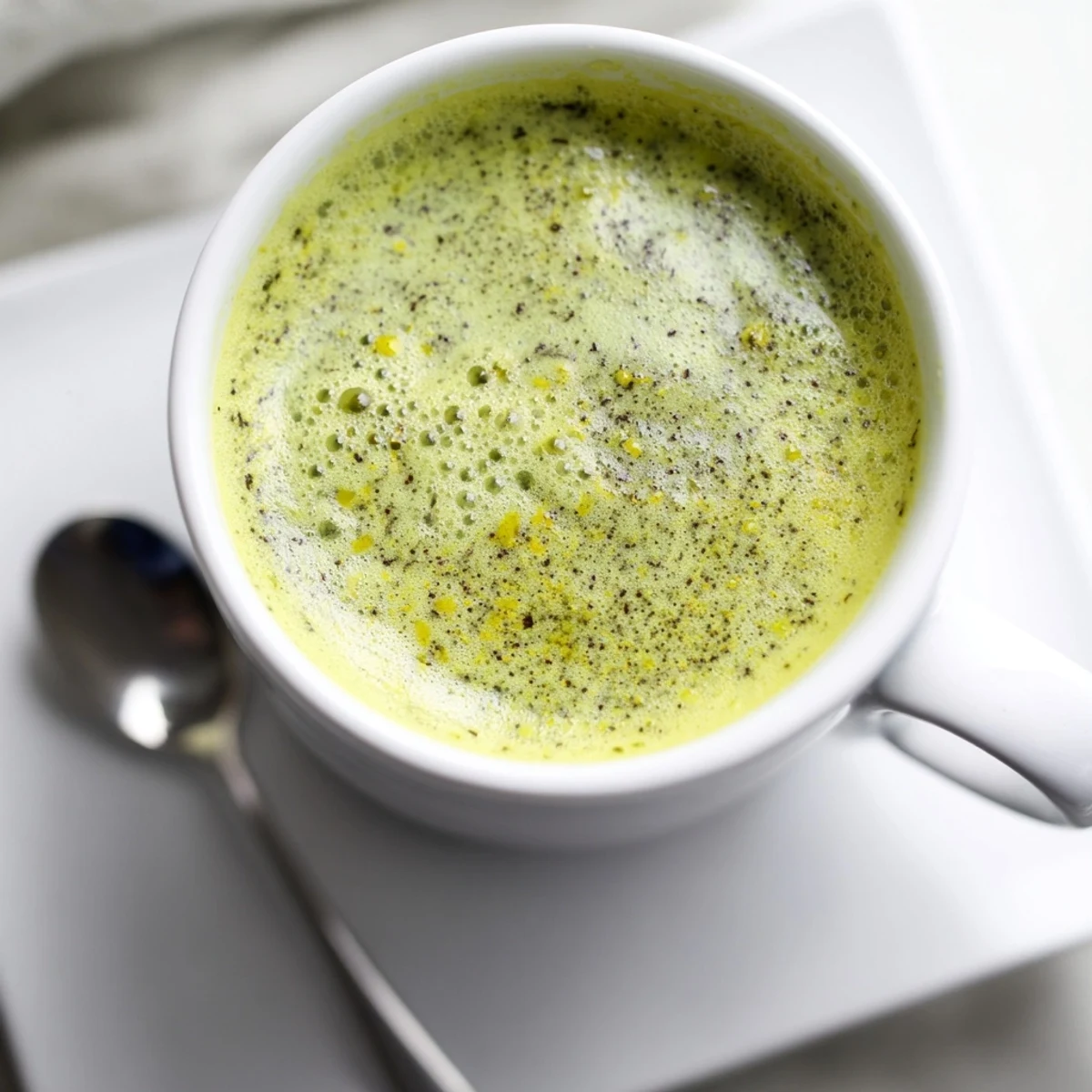 Coconut Ginger Matcha Latte