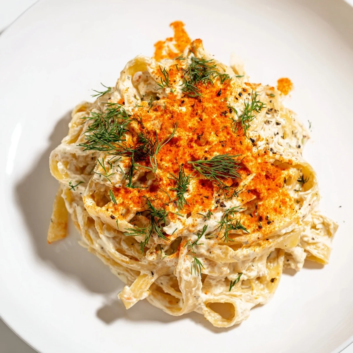 Al dente Turkish Pasta, coated in creamy yogurt and kissed with chili paprika butter, a perfect meal.