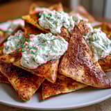 Homemade Pita Chips Tzatziki