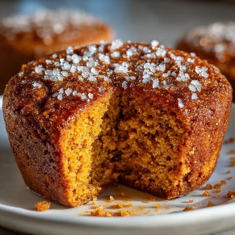 Chewy, warm Pumpkin Spice Mochi Muffins cooling on a wire rack, tempting fall treat.