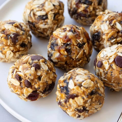 Delicious no-bake energy balls offer a sweet, nutty taste with a satisfying chewy texture.