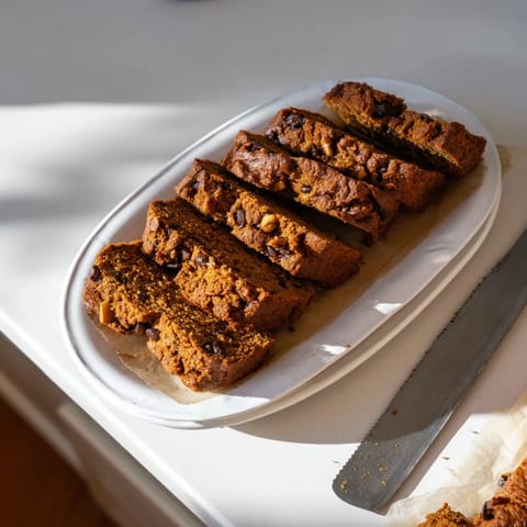 Gingerbread Pumpkin Muffin Biscotti