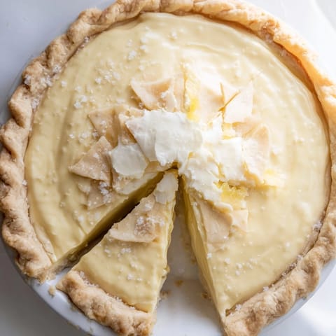 Water Pie Classic Vanilla Dessert