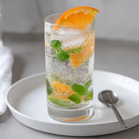 Probiotic Soda Mocktail Citrus Herb