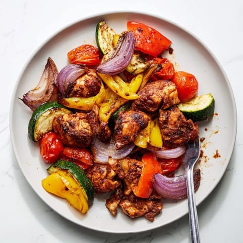 Sheet Pan Chicken Shawarma