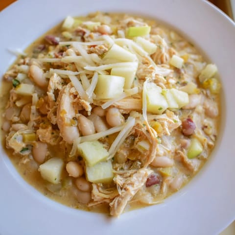 White Cheddar Apple Chili