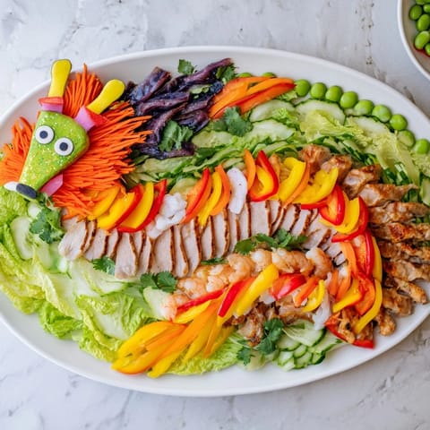 Lunar New Year Dragon Platter