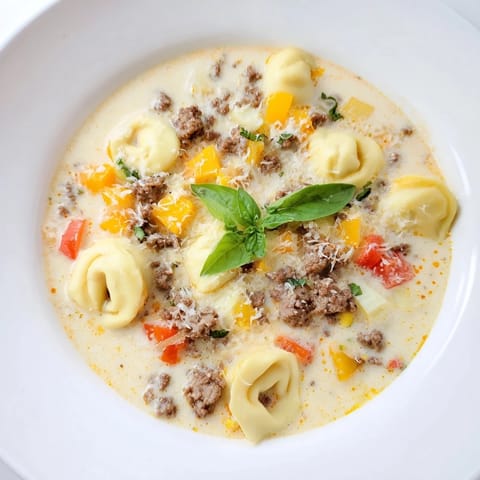Tortellini Beef Soup
