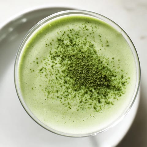Vibrant Creamy Matcha Martini