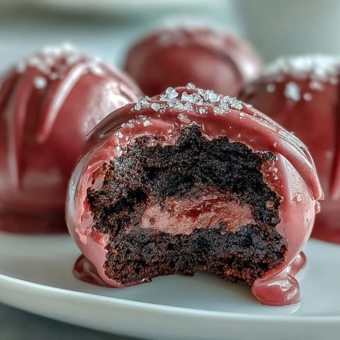 Plate of Oreo Truffle Balls with pink coating and sprinkles, ready for a party dessert spread.