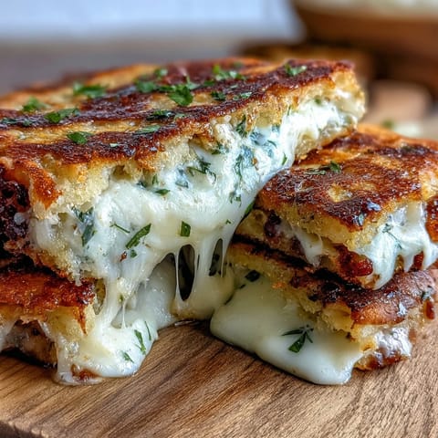 Crispy toasted naan layered with fresh garlic, herbs, and gooey mozzarella slices.