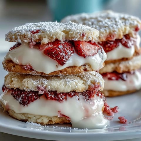 Strawberry Shortcake Cookies Cream