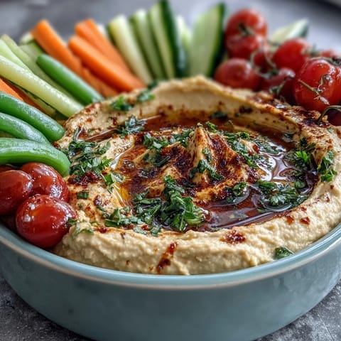 Creamy hummus surrounded by colorful fresh veggies in portable snack cups, ideal for lunchboxes.
