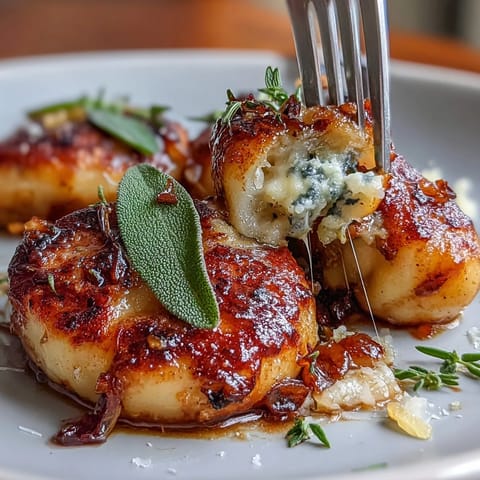 Golden brown butter sage gnocchi with crispy sage leaves, a comforting Italian dish perfect for weeknight dinners or elegant gatherings.
