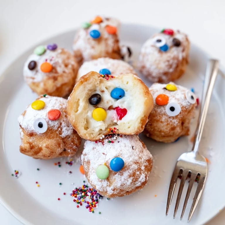 Cream Cheese Monster Pancake Balls