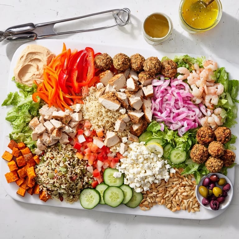 Flexible Build-Your-Own Boards & Bowls invite creative meal-making with delicious toppings and sauces.