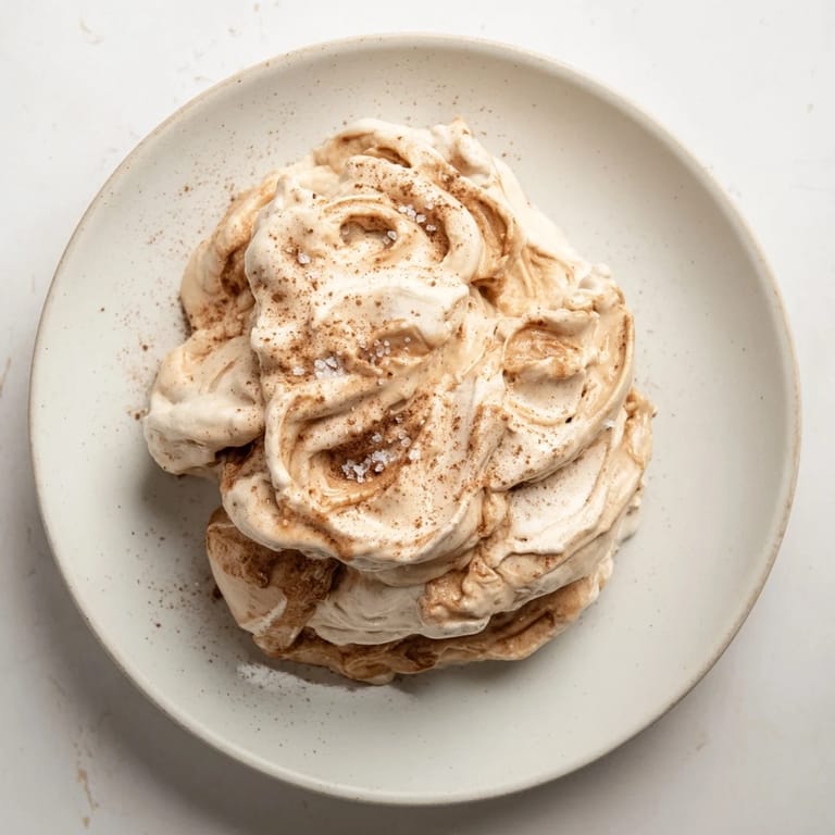 Homemade Peanut Butter Banana Ice Cream in a bowl: a swirl of frozen banana and peanut butter goodness.