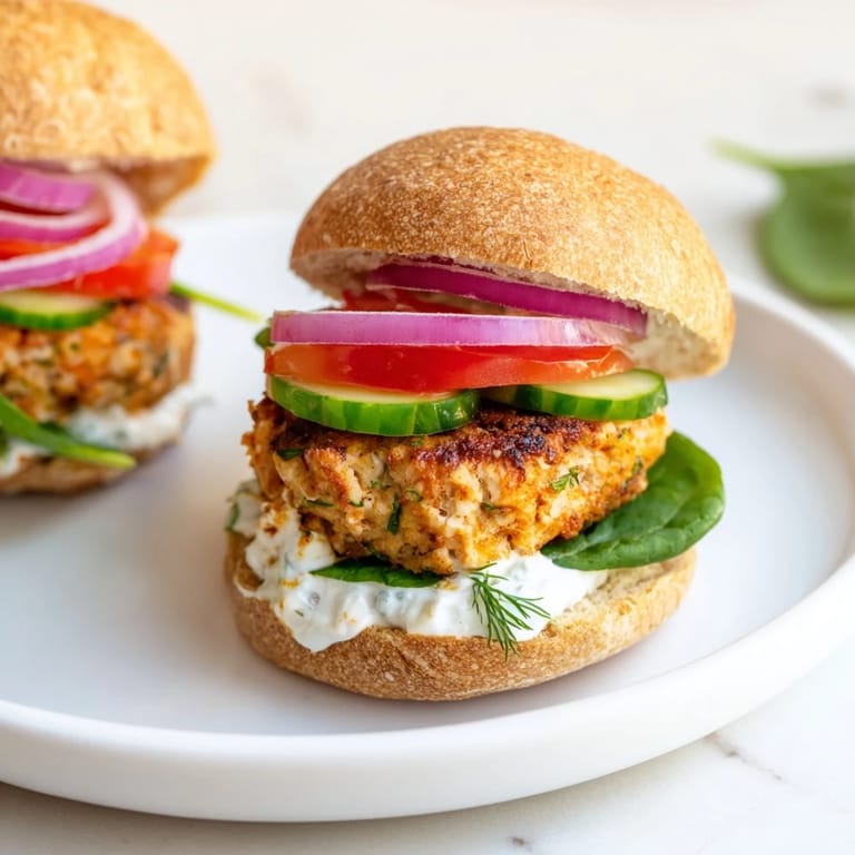 Warm platter of Healthy Baked Chicken Sliders, ready to serve, a flavorful, light meal for any occasion.