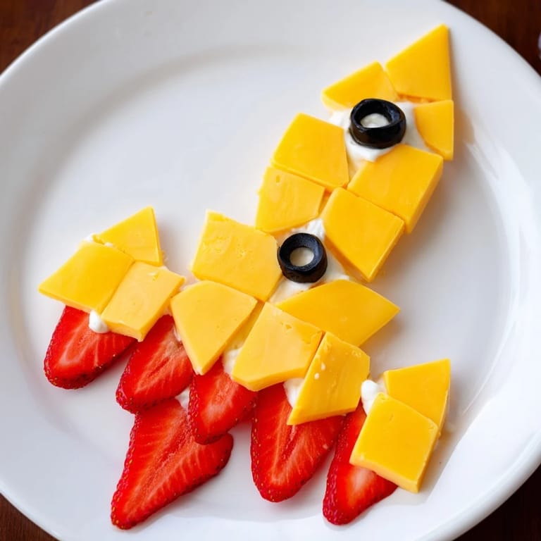 Get ready for fun: this Retro Rocket, a whimsical party appetizer made with fresh fruit.