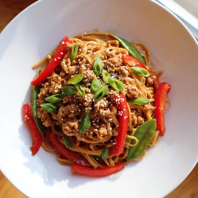 Sesame Hoisin Chicken Pasta