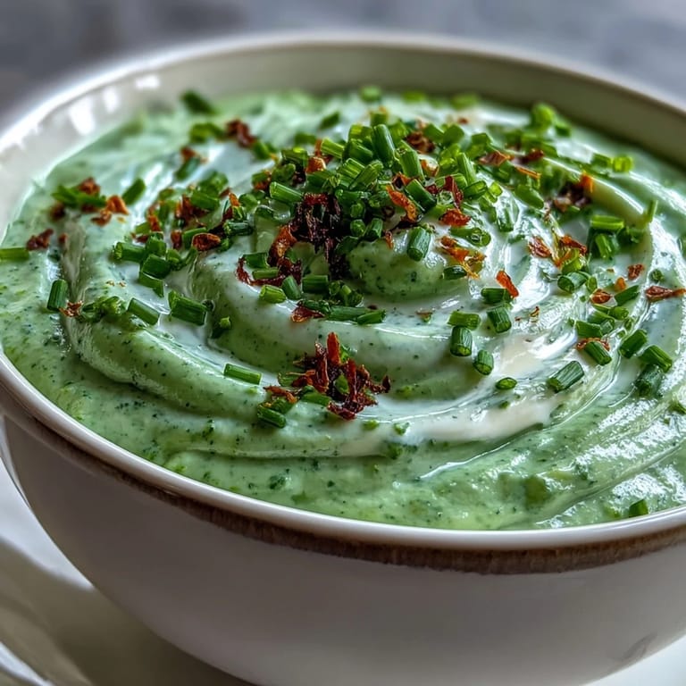 Hearty Cream of Broccoli Soup served hot alongside toasted artisan bread.