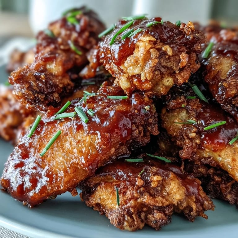 Sizzling freshly fried chicken wings stacked high, served with creamy ranch dressing and crisp celery sticks on the side.