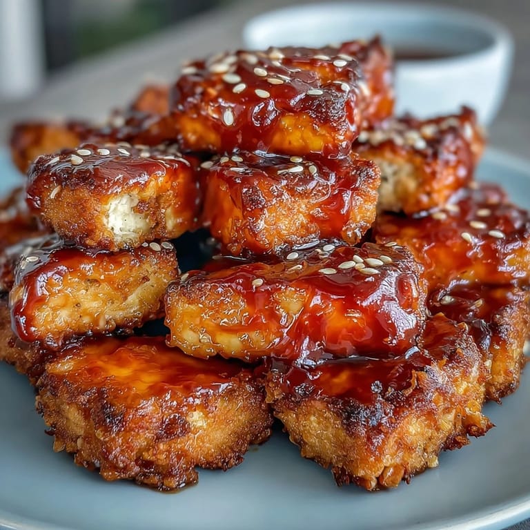 Air Fryer Sweet Chili Tofu