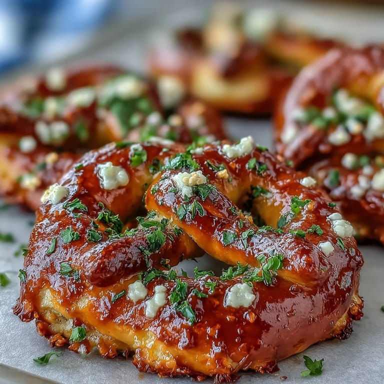 Crunchy pretzel shamrocks dipped in smooth green candy coating and topped with festive sprinkles for a sweet holiday treat.